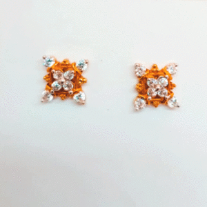 Antique Ethnic Design-22K Gold Tops