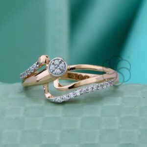 Graceful Women’s Ring in 18K Rose Gold
