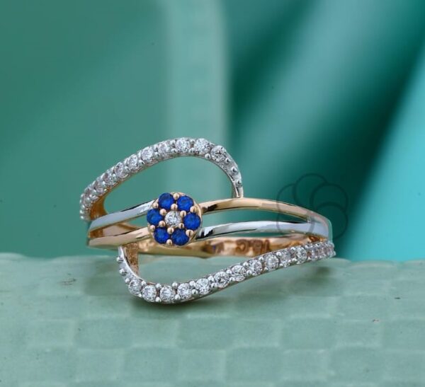 18K Rose Gold Ring For Women’s