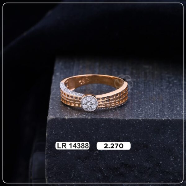 Gift of Grace – 18K Rose Gold Ring for Women's
