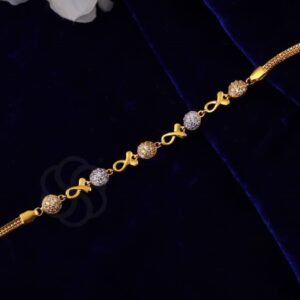 Modern Women’s Bracelet in 18K Gold