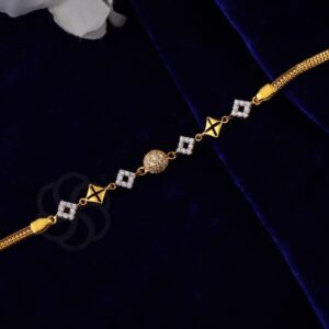 Modern Women’s Bracelet in 18K Rose Gold