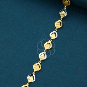 Handcrafted 18K Rose Gold Bracelet for Women