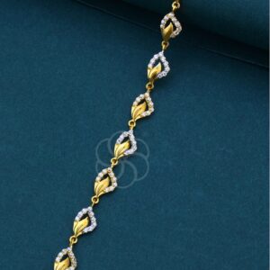 18K Rose Gold Bracelet with Smooth Finish