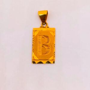 Handcrafted 22K Pure Gold Pendant for Men & Women