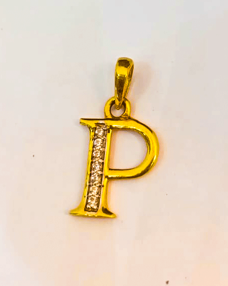 Traditional Indian 22K Gold Pendant