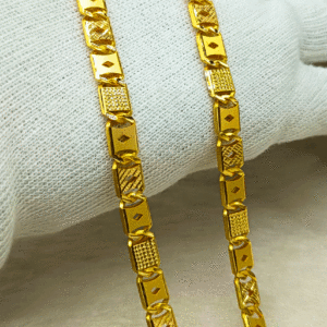 Trendy 22K Yellow Gold Chain for Men