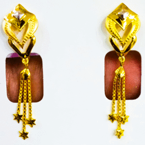 High-Quality 22K Gold Earrings for Women's