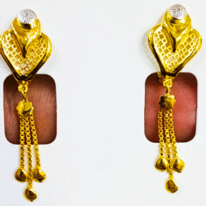 Luxurious 22K Gold Earrings for Women's