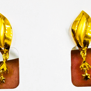 Modern 22K Gold Earrings for Women's