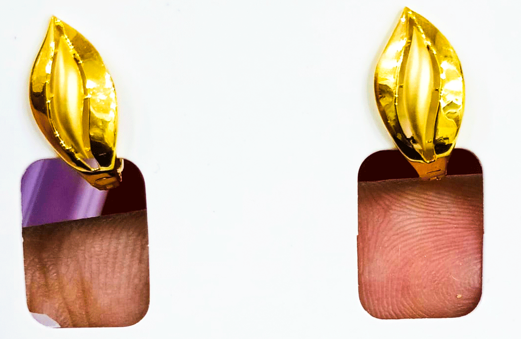 Daily Wear 22K Gold Earrings for Women's