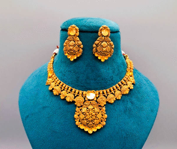 Designer 22K Gold Necklace for Women's