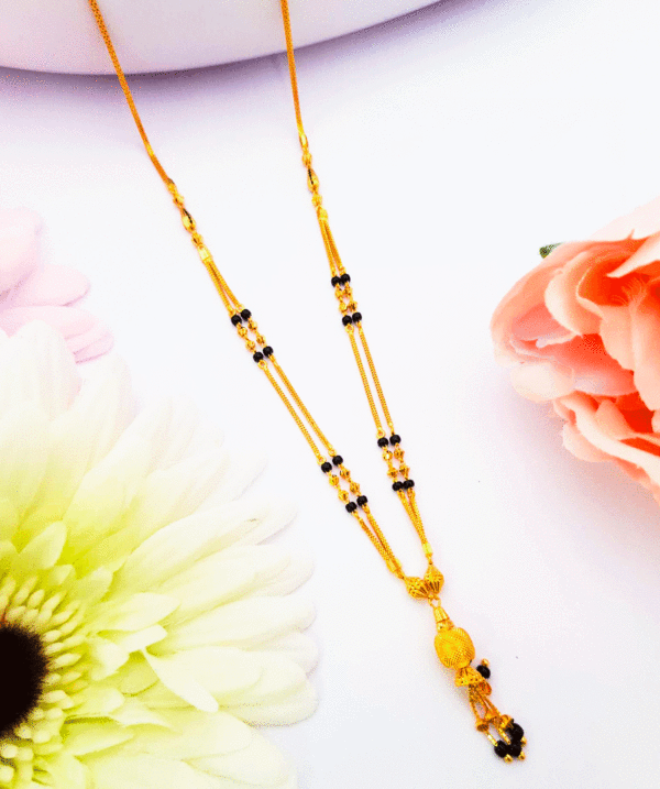 Long Chain 22K Gold Mangalsutra