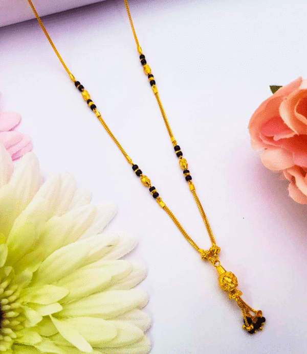 Elegant 22K Pure Gold Mangalsutra For Women's