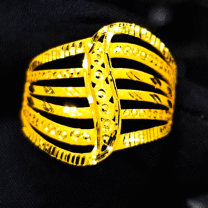 22K Designer Gold Ring