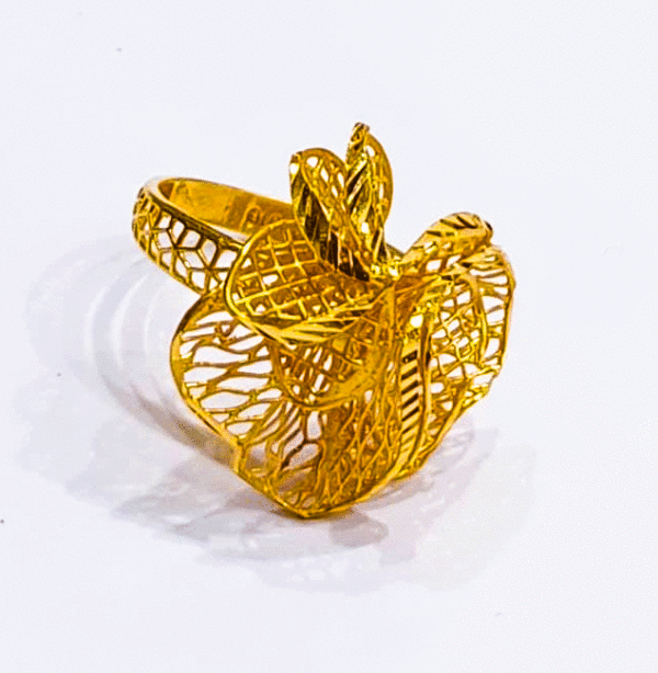 Refined Look 22K Gold Ring For Women's