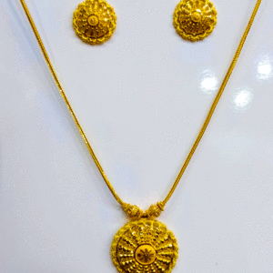 22K Pure Gold Kanthi Set for Women