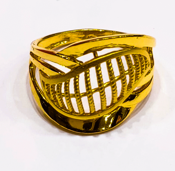 Refined Look 22K Pure Gold Ring For Women's