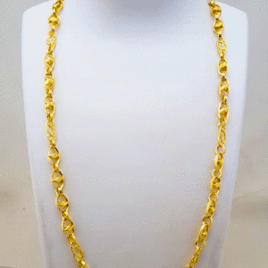 Elegant Unisex Gold Chain – 22K Hallmarked