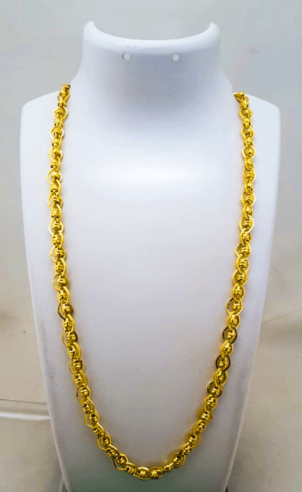 22K Heavy Gold Chain for Men's