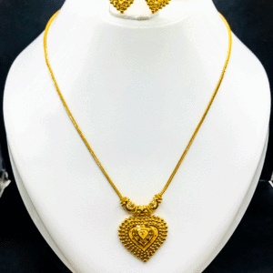 Elegant 22K Gold Plated Traditional Kanti Set For Women's