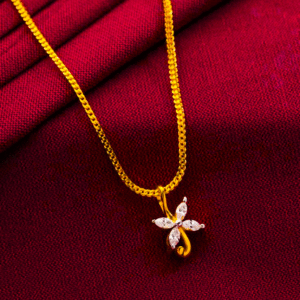 Modern 22K pure gold pendant For Women's