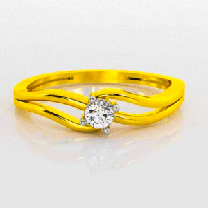 22K Pure Gold Ring For Women's