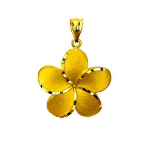 Designer 22K pure gold pendant