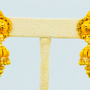 Elegents 22 Karat Gold Earrings For Women's