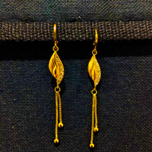 Refined Look 22K Gold Earrings For Women's