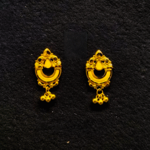 Elegant 22K Pure Gold Earring For Women's