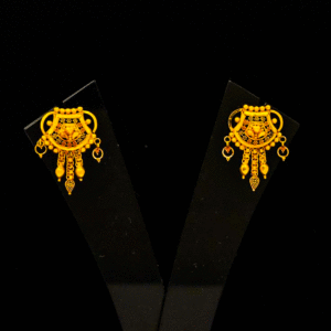 Elegents 22 Karat Gold Earrings For Women's
