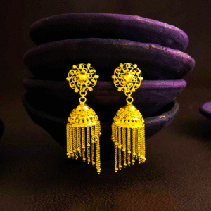 22 Karat Pure Gold Jumkis For Women's