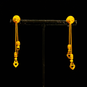 Elegant 22K gold Earrings (Jumkis) For Female's