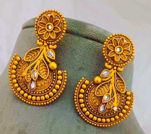 High-Quality 22K Gold Earring For Women's
