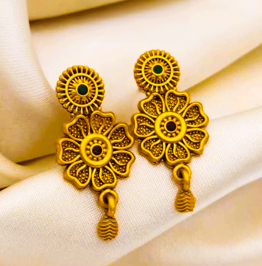 High-Quality 22K Gold Earrings For Women's