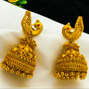 Elegant 22K Gold Earring (Jumkis) For Men's