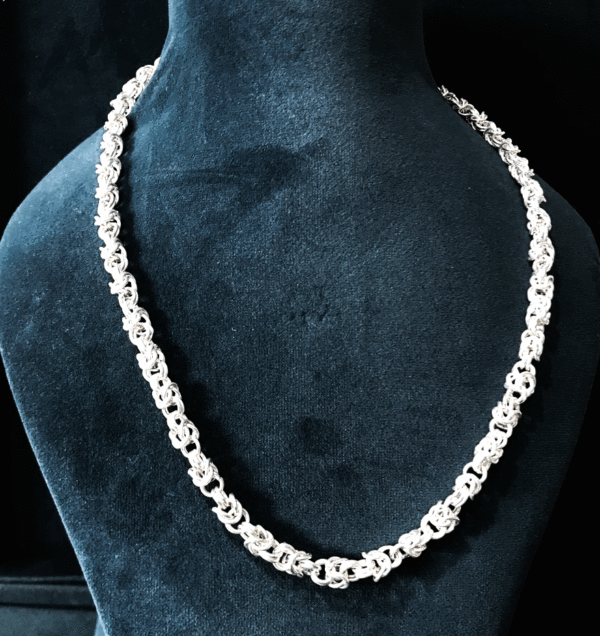 Pure 22K Pure Silver Chain For Men's and Women's