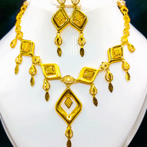 Traditional 22K Pure Gold Necklace (Haar Set)