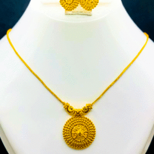 22K Pure Gold Kanthi Set For Women's