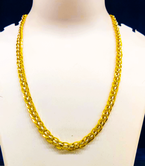 Premium Finish Pure 22K Pure Gold Chain