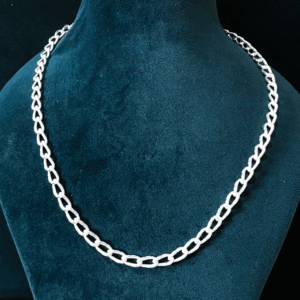 Finishing Pure 22K Pure Silver Chain