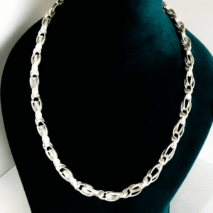 Beautiful Finishing Pure 22K Pure Silver Chain