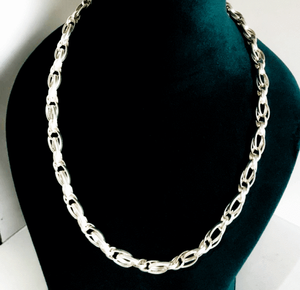 Beautiful Finishing Pure 22K Pure Silver Chain