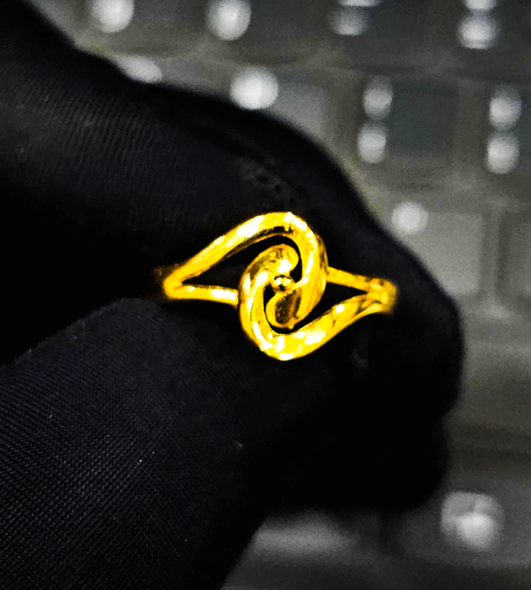 22K Pure Gold Ring For Women's