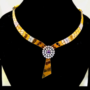 18K Rose Gold Necklace For Women's