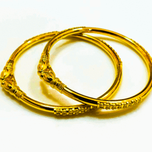 22K Pure Gold Bangles for Women's