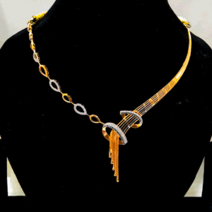 Delicate 18K Rose Gold Necklace For Women's