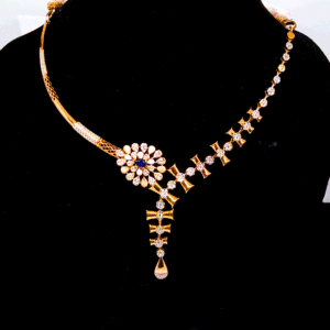 18K Rose Gold Finish For Women's