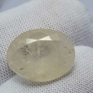 Light Yellow Sapphire Gemstone